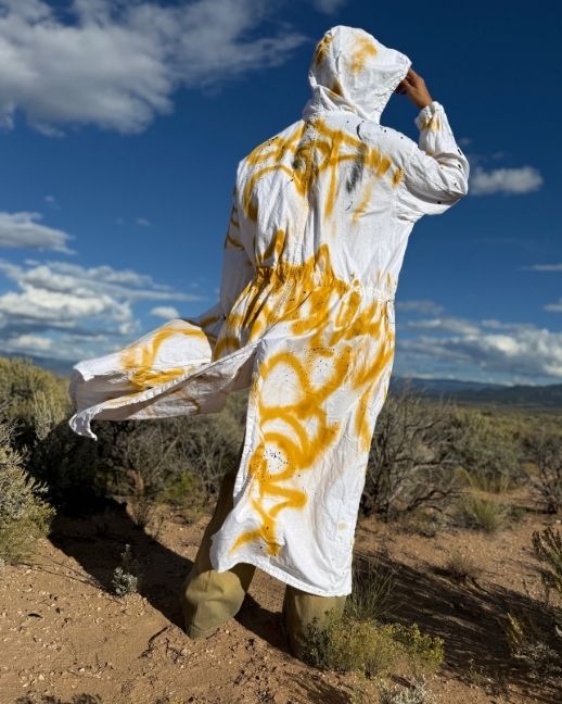 Upcycled Vintage Military Hoodie X The Son of Picasso