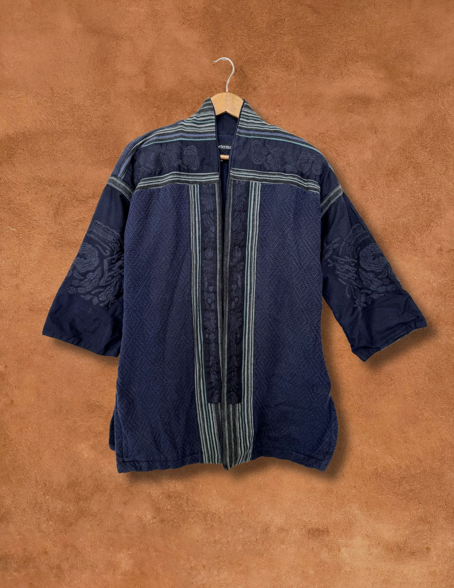 Vintage 80s Folk Jacket 48 x 29