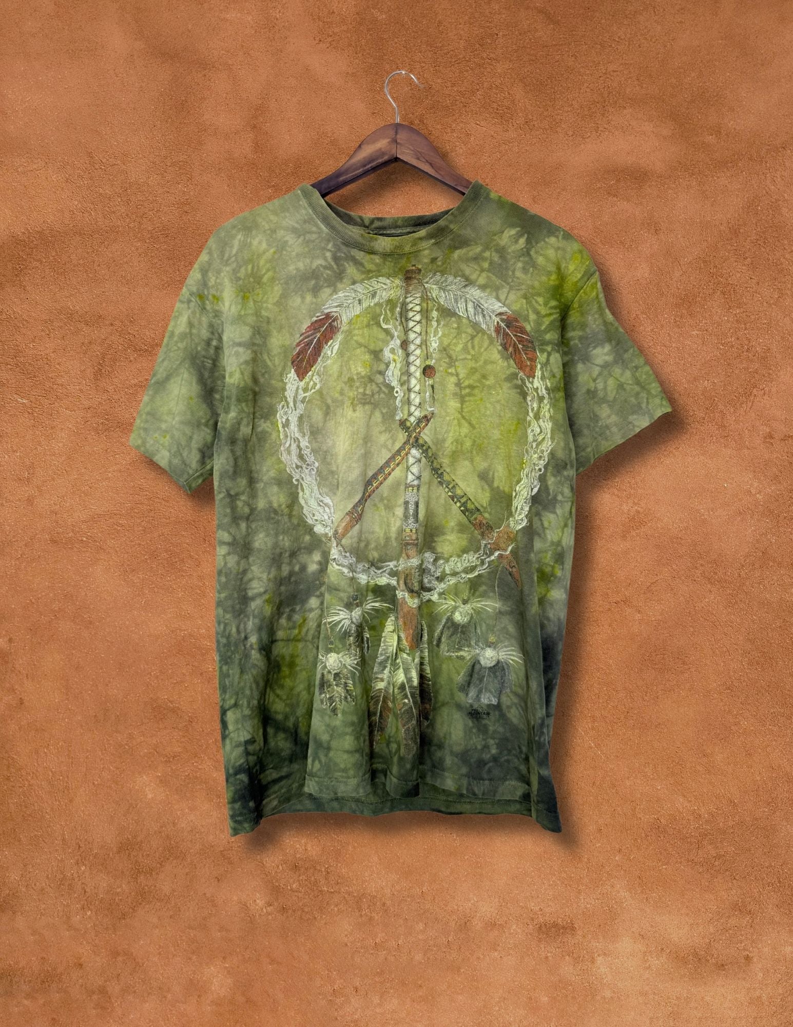 Upcycled Vintage 80s Peace Tee
