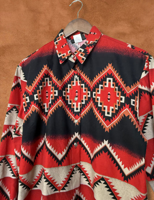 Vintage 80s Rodeo Shirt 42 x 26