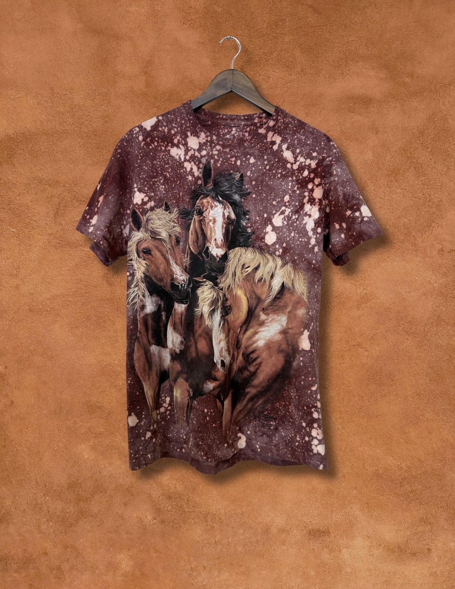 Upcycled Vintage Tee- Land Back 40 x 29