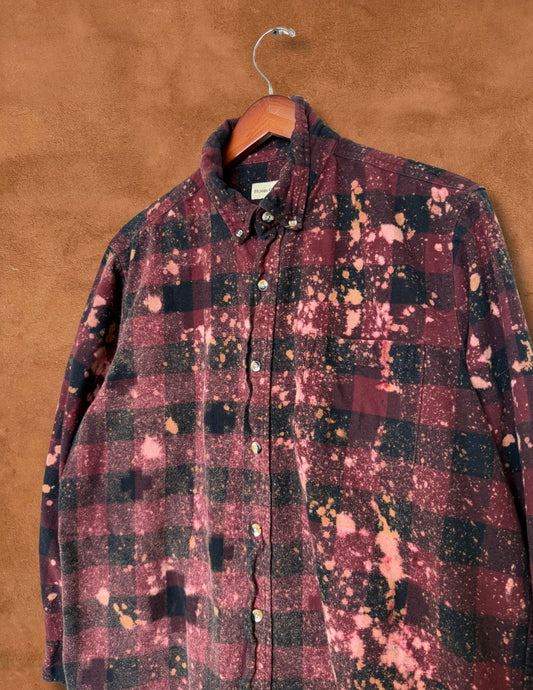Upcycled Vintage Plaid Flannel Shirt - 6 of 44