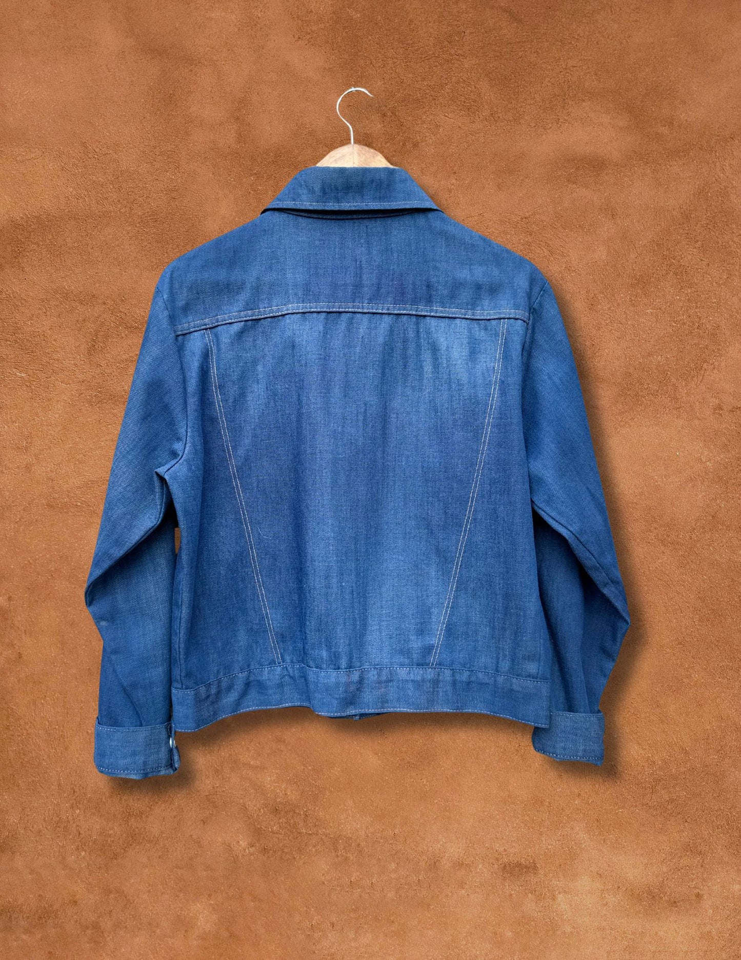 Upcycled Vintage 70s Denim Workwear Jacket