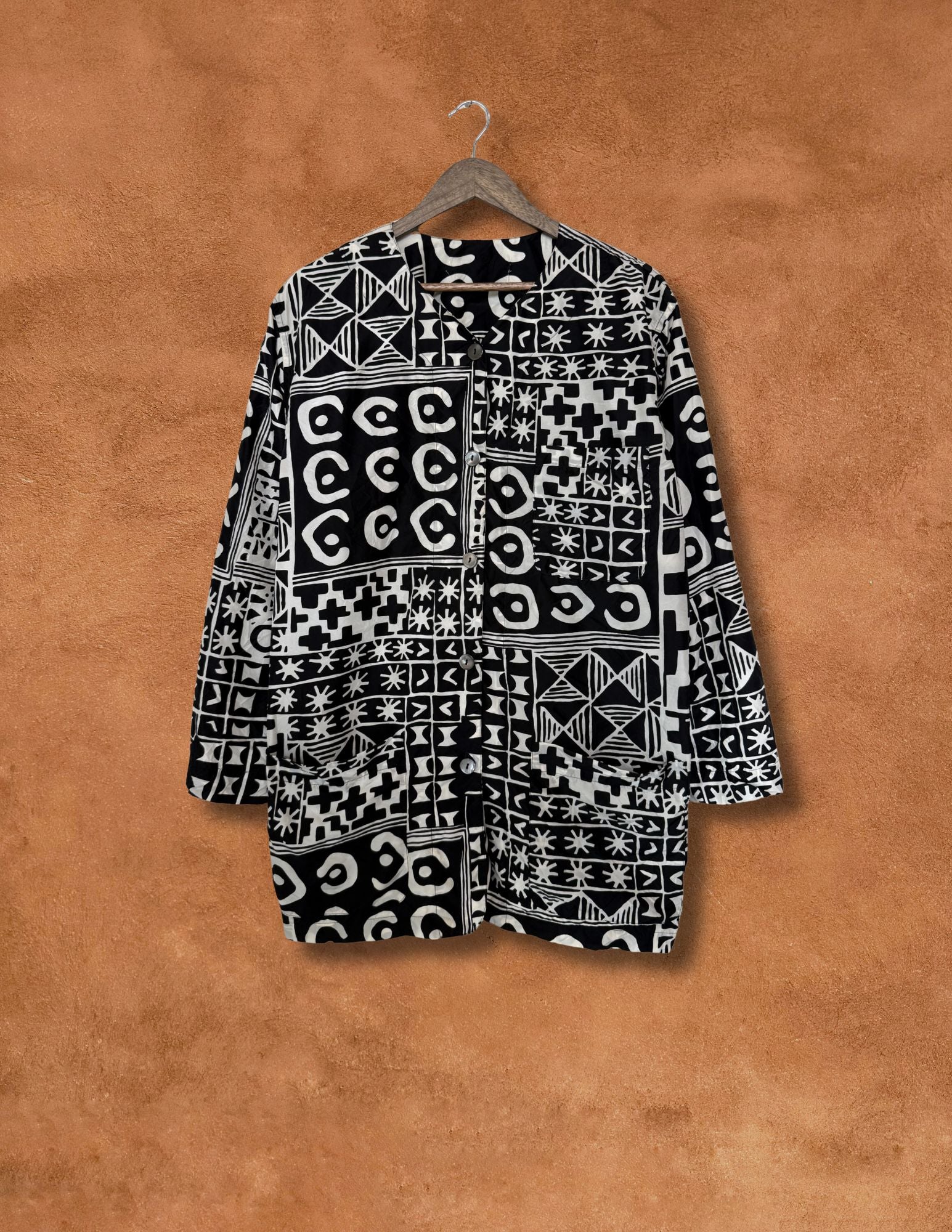 Vintage 80s Pop Art Jacket - 48 x 32