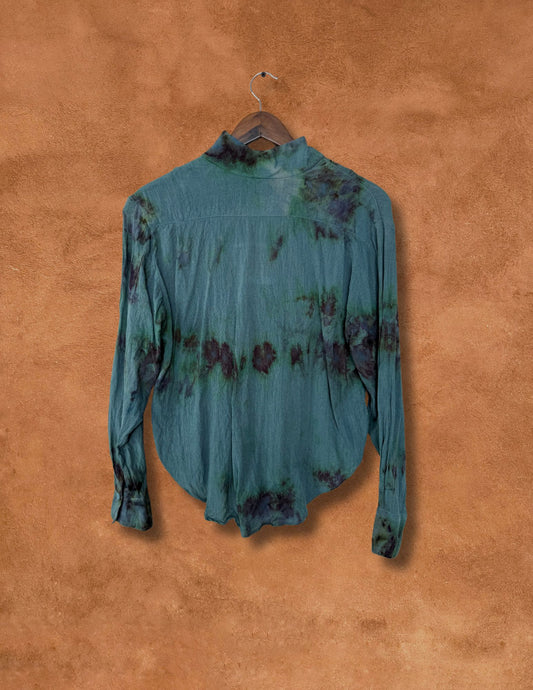 Upcycled VIntage Western Shirt and Skirt Set