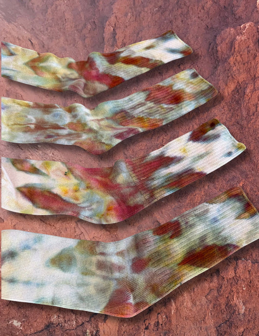 Limited Edition Hand Dyed Softest Socks- Scenic Route