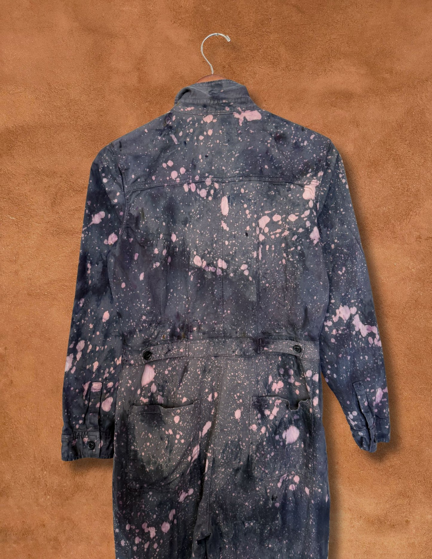Vintage Denim 90s Flysuit- Water is Life 38 x 27 S