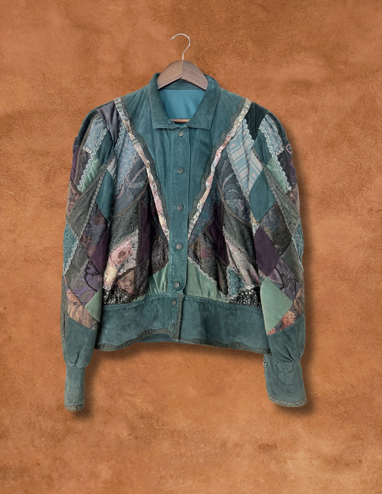 Rare Vintage 80s Tapestry Jacket 44 x 24