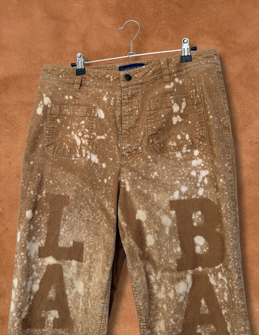 Upcycled Vintage Cordoroy Pant 32 x 28 - Land Back