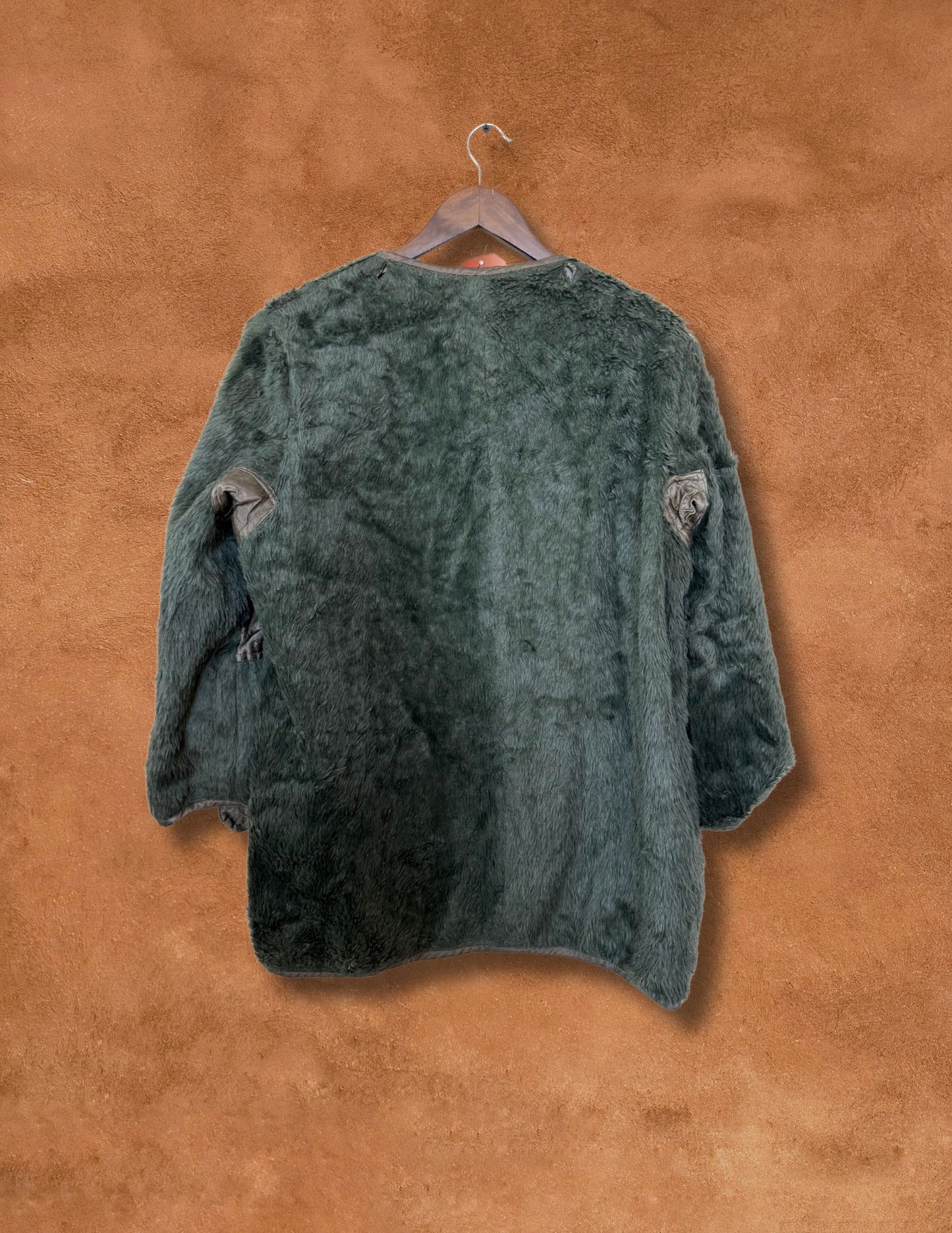 Vintage Mid-Century Greek Military Reversible Satin Jacket D