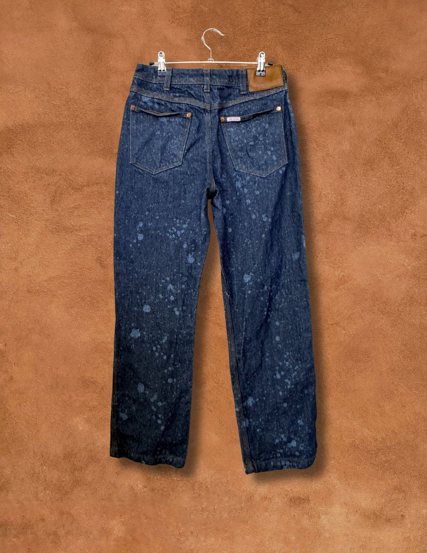 Upcycled Vintage Denim Jeans 28 x 29 Water is Life
