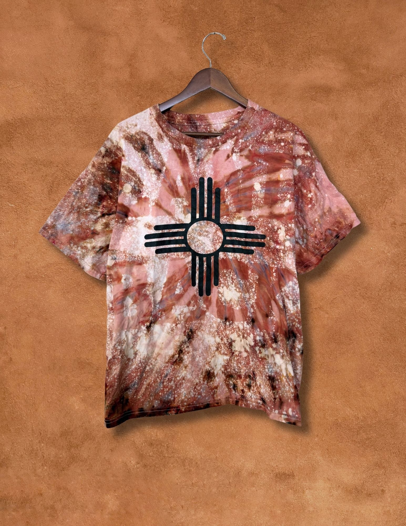 Upcycled Vintage Tee- Land Back Zia 46 x 27