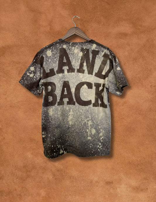 Rare Upcycled Vintage Tee- 42 x 27 Land Back