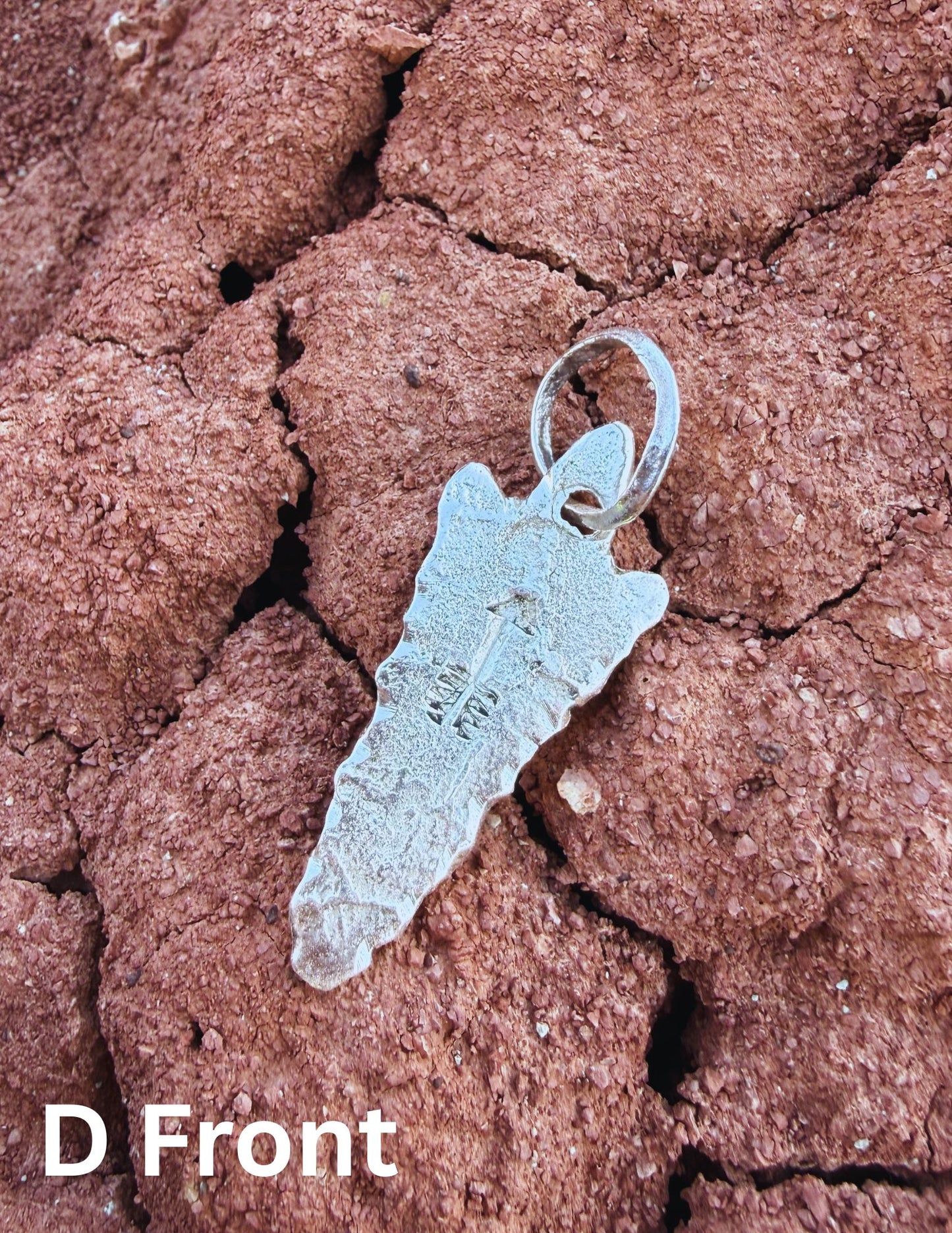 ++ Navajo Made Sterling Silver Arrowhead Pendant Collection++ by  Diné artist Gino Antonio