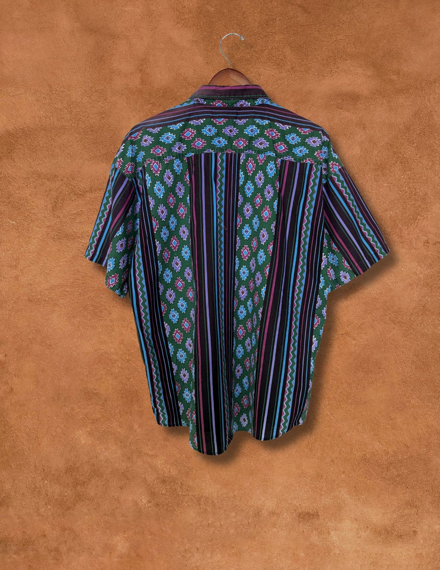 Vintage 80s Southwest Shirt 48 x 29