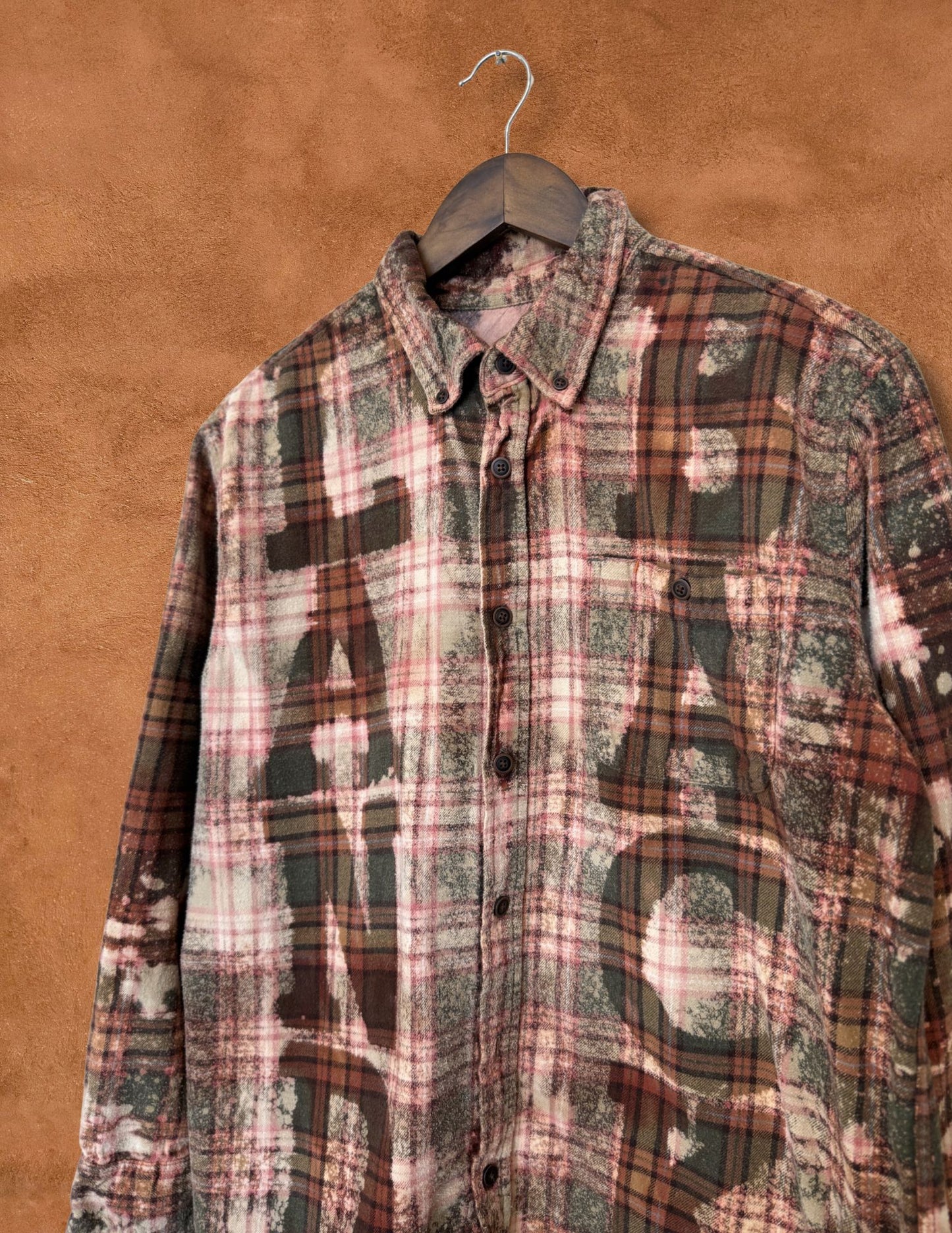 Upcycled Vintage Plaid Flannel Shirt - 36 of 44 Land Back L