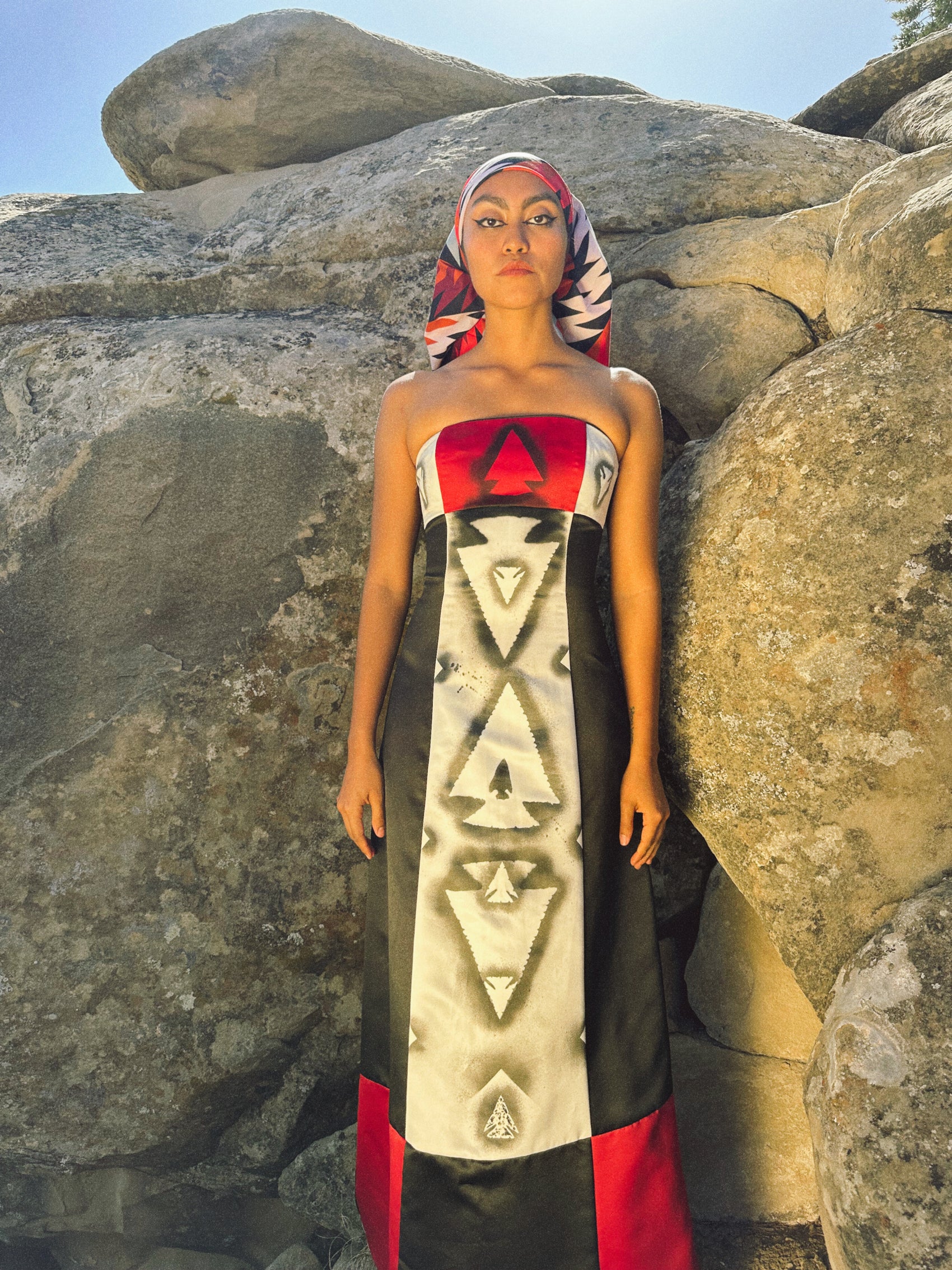 Upcycled Vintage 80s Sleeveless Dress