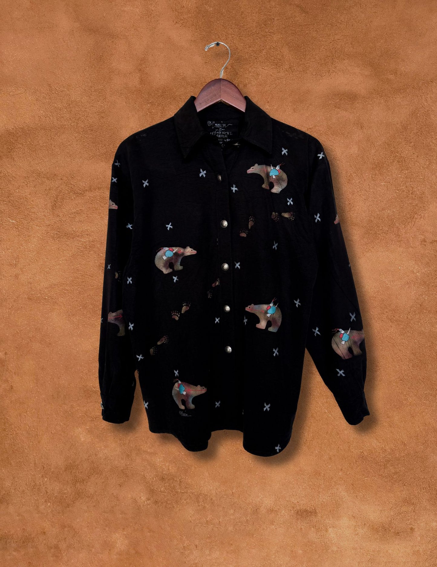 Vintage 80s Handpainted Shirt