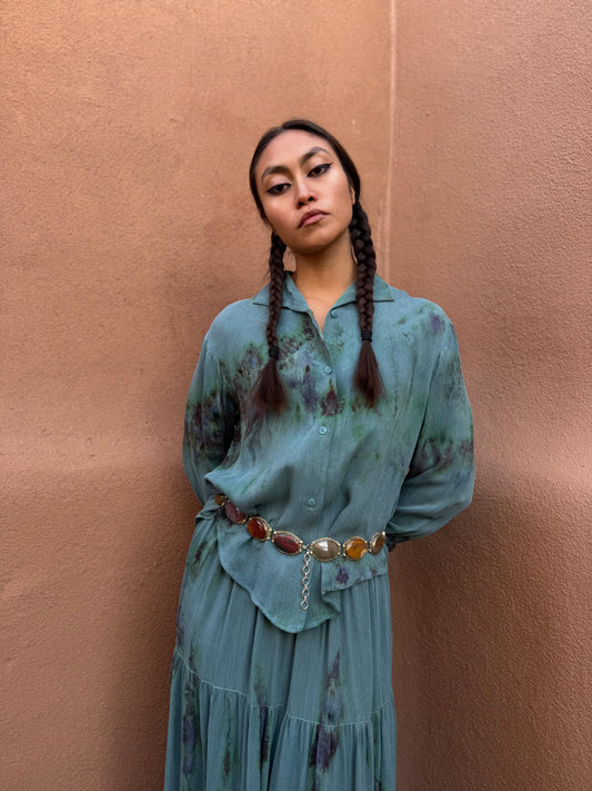 Upcycled VIntage Western Shirt