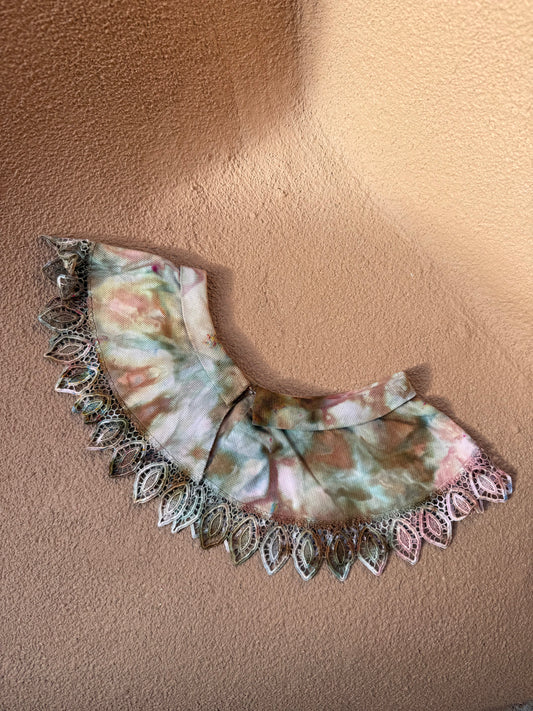 Vintage Cotton Lace Collar — Hand-Reimagined