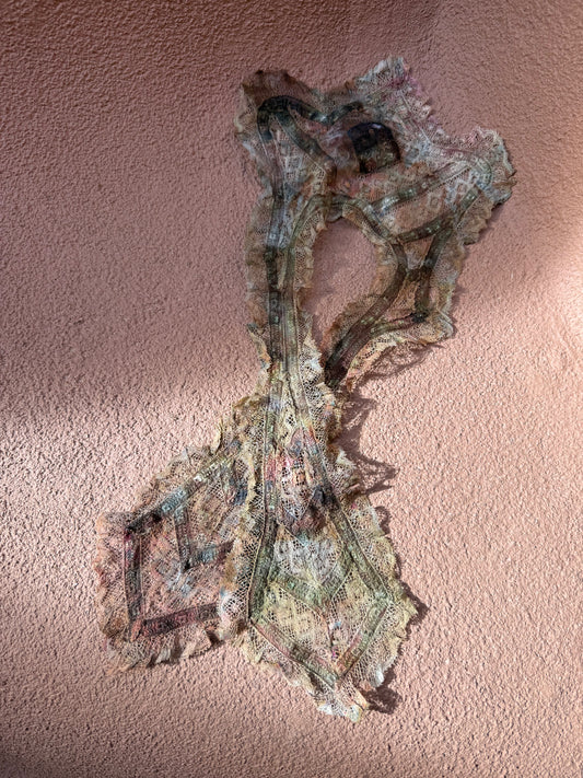 Vintage Victorian Lace Collar — Recolorized