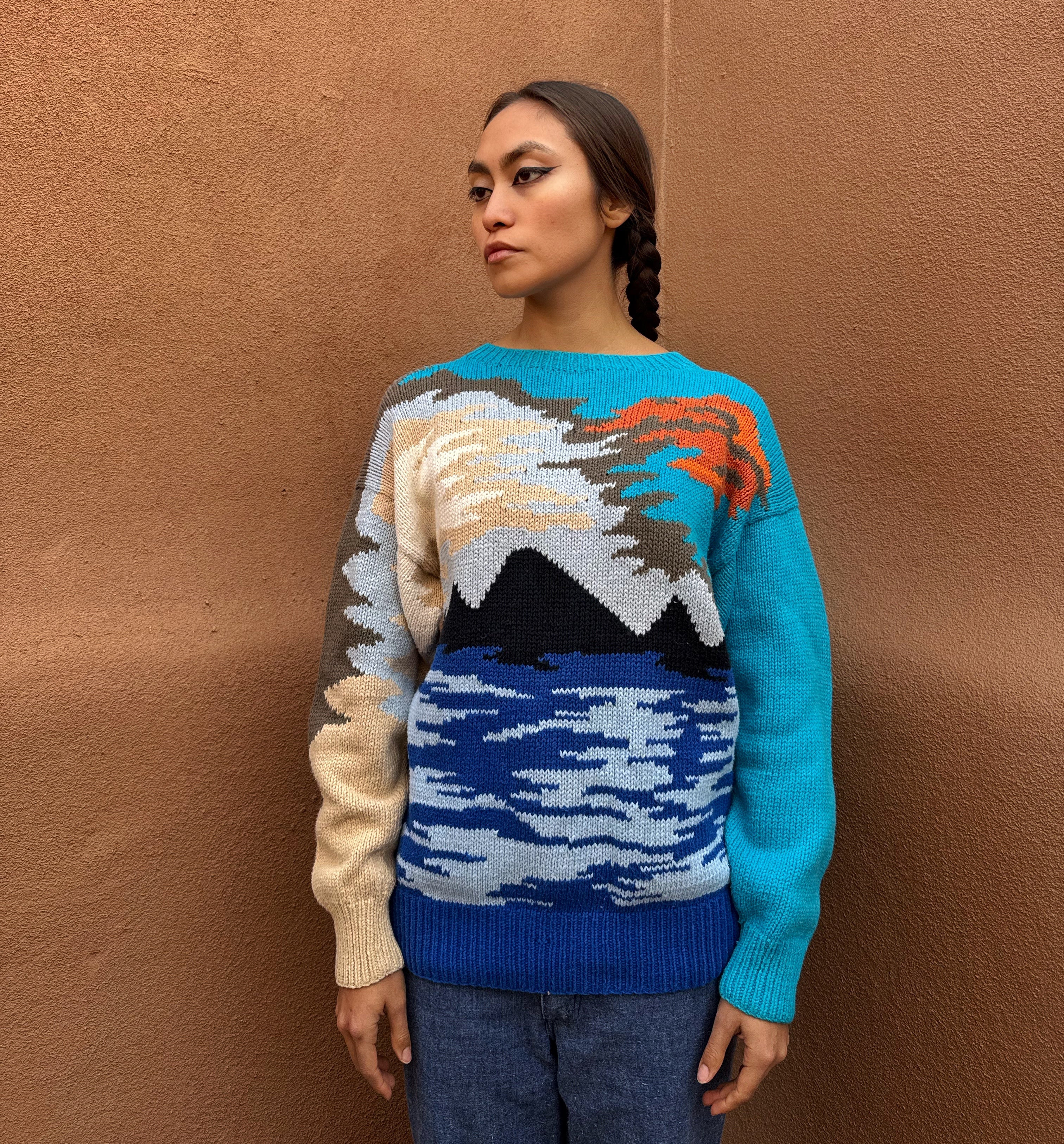 Vintage 80s Graphic Sweater
