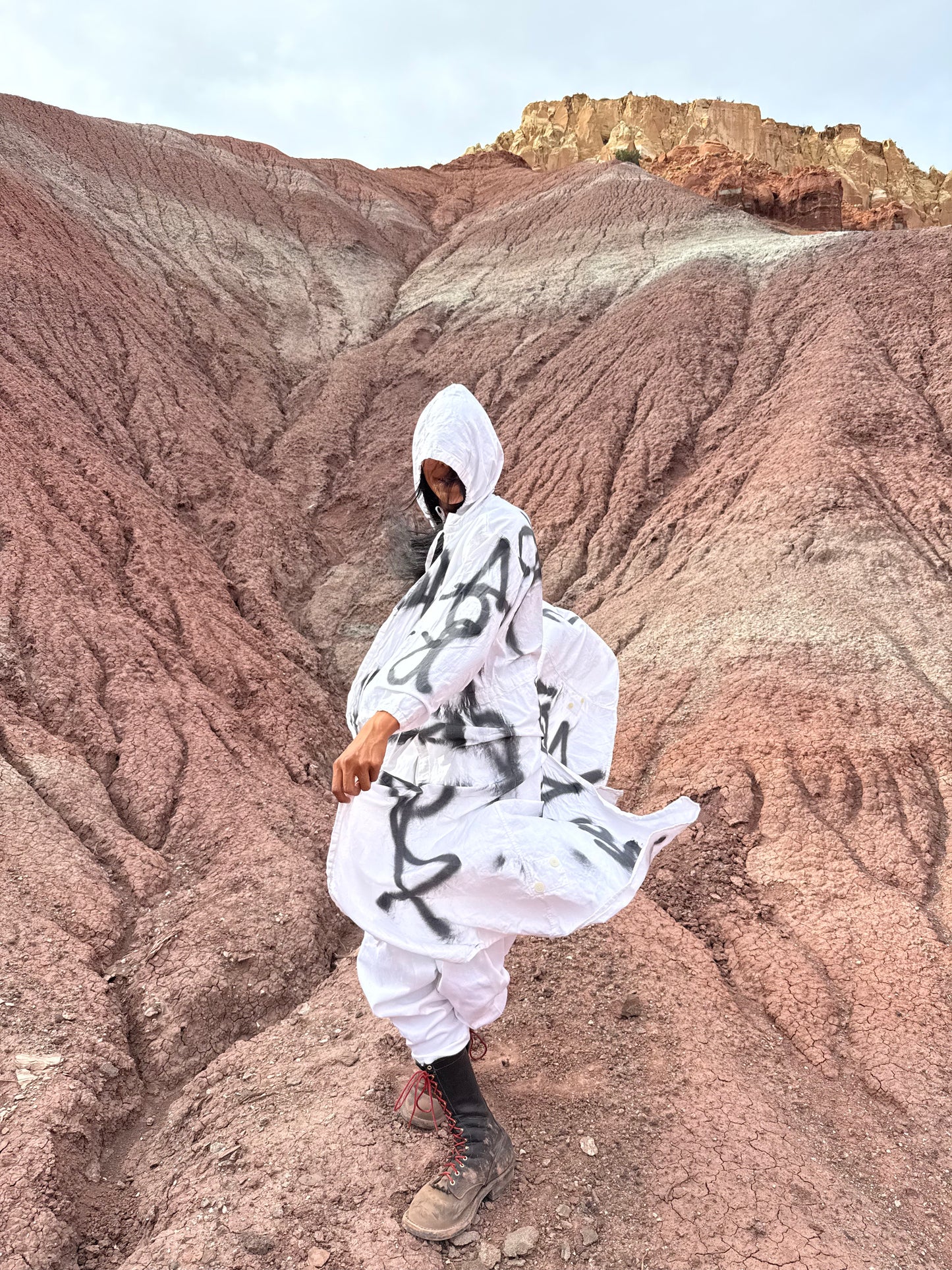 Upcycled Vintage Military Hoodie X The Son of Picasso