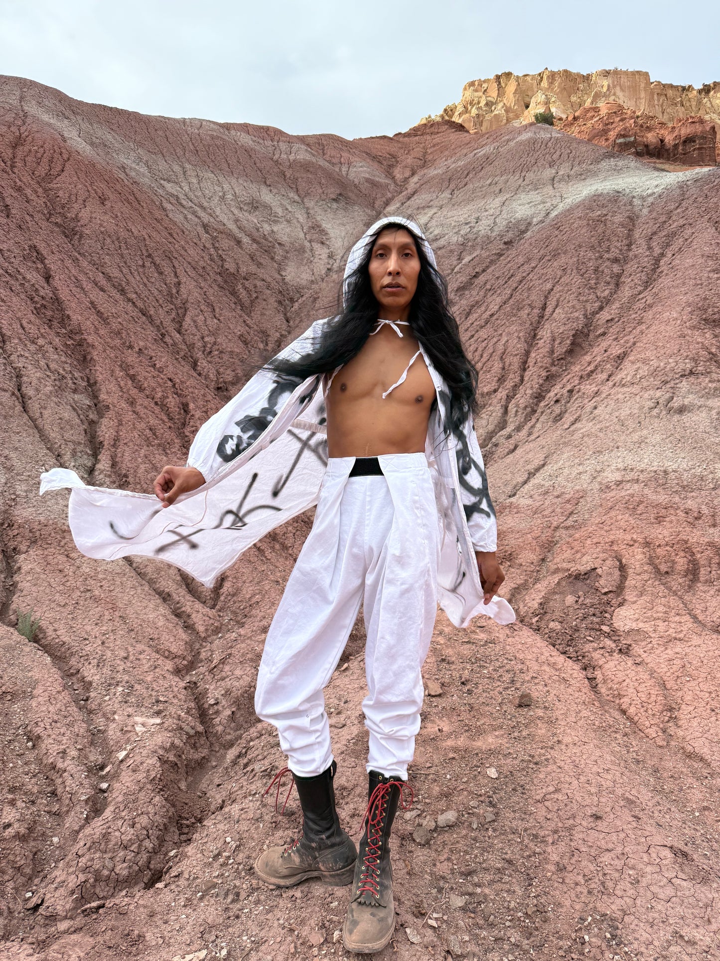 Upcycled Vintage Military Hoodie X The Son of Picasso