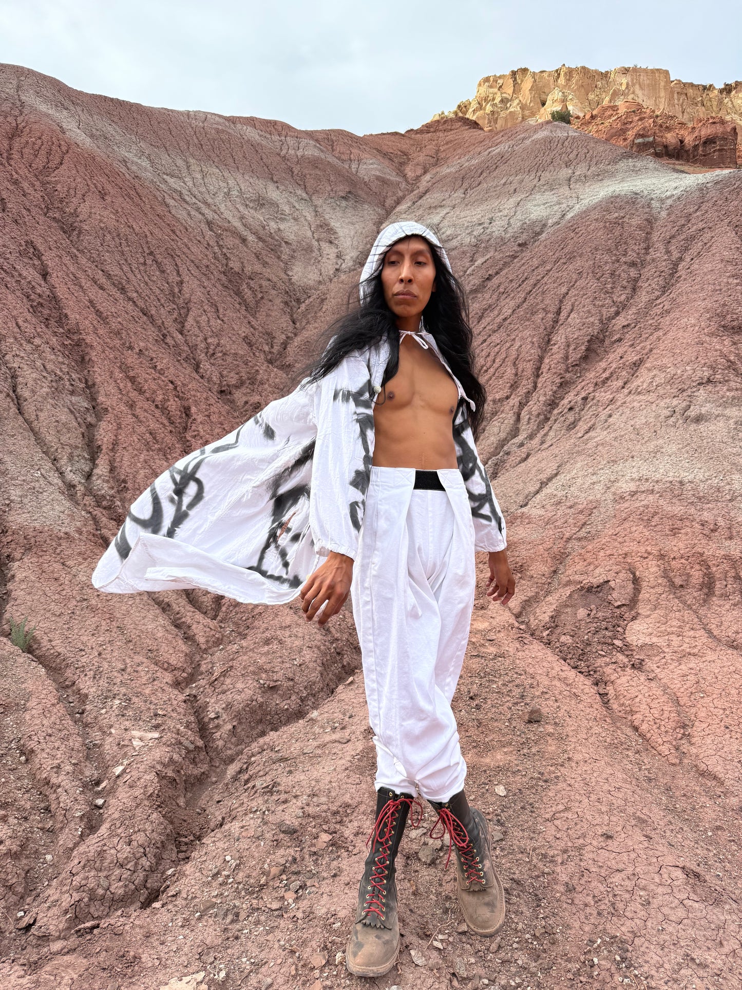 Upcycled Vintage Military Hoodie X The Son of Picasso