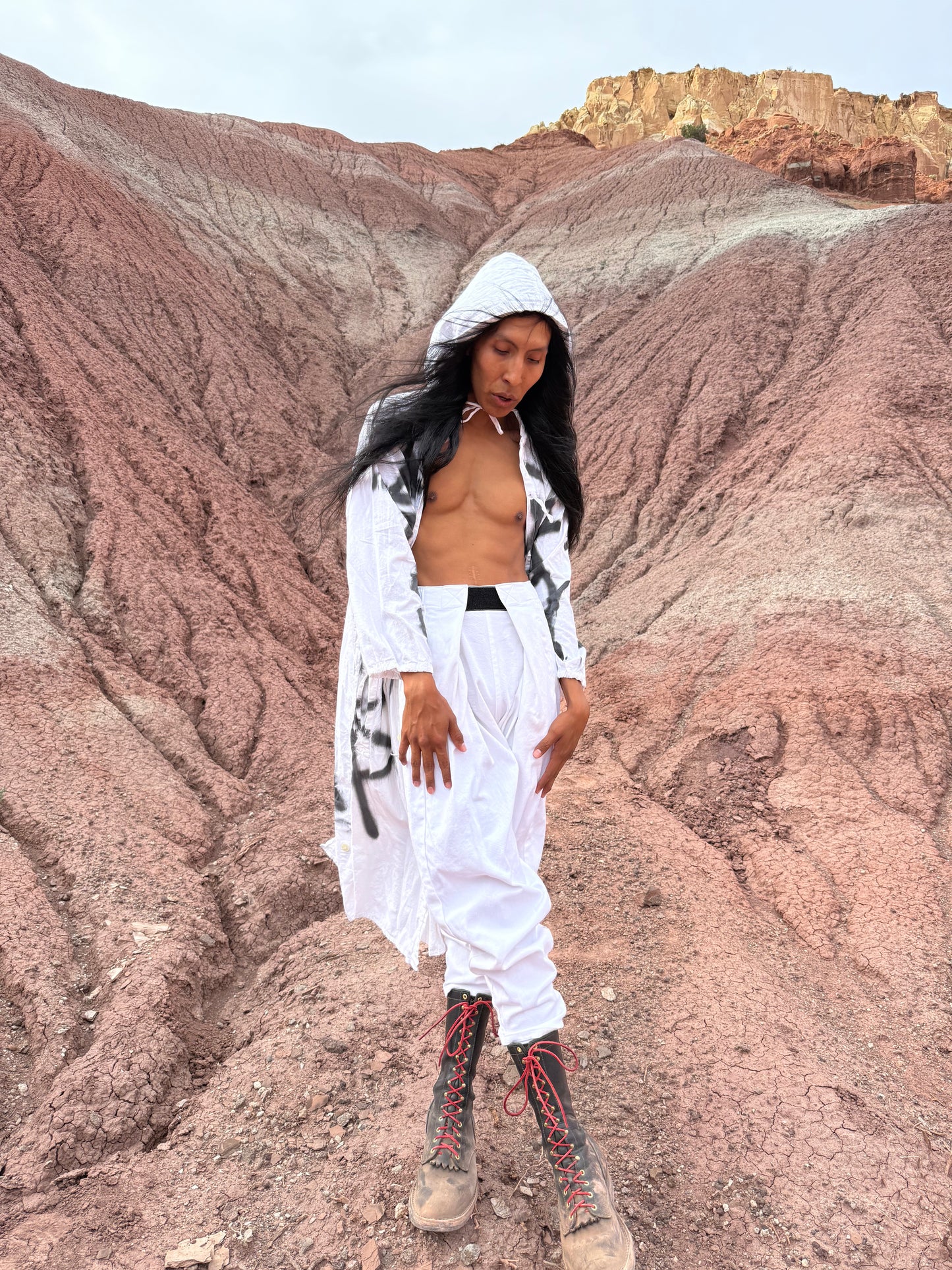 Upcycled Vintage Military Hoodie X The Son of Picasso