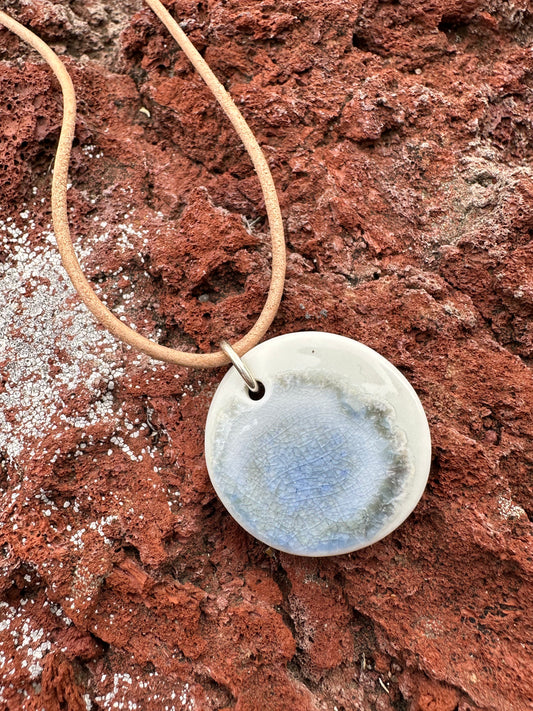 Artisan Made Melted Seaglass Necklace