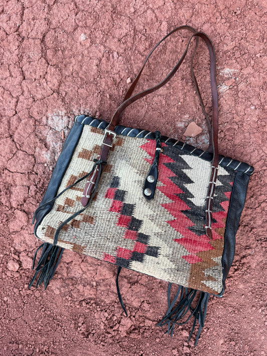 Vintage Southwest Rug Bag 9 x 11