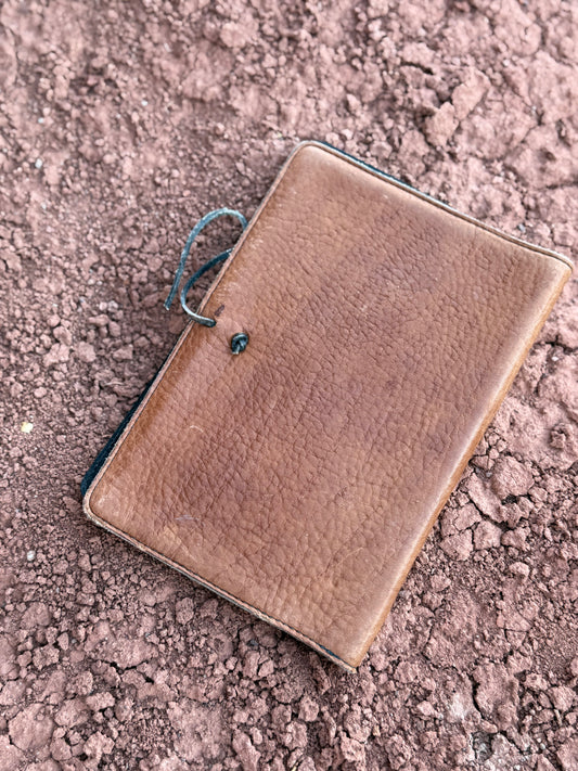 Vintage Oberon Leather Journal Cover