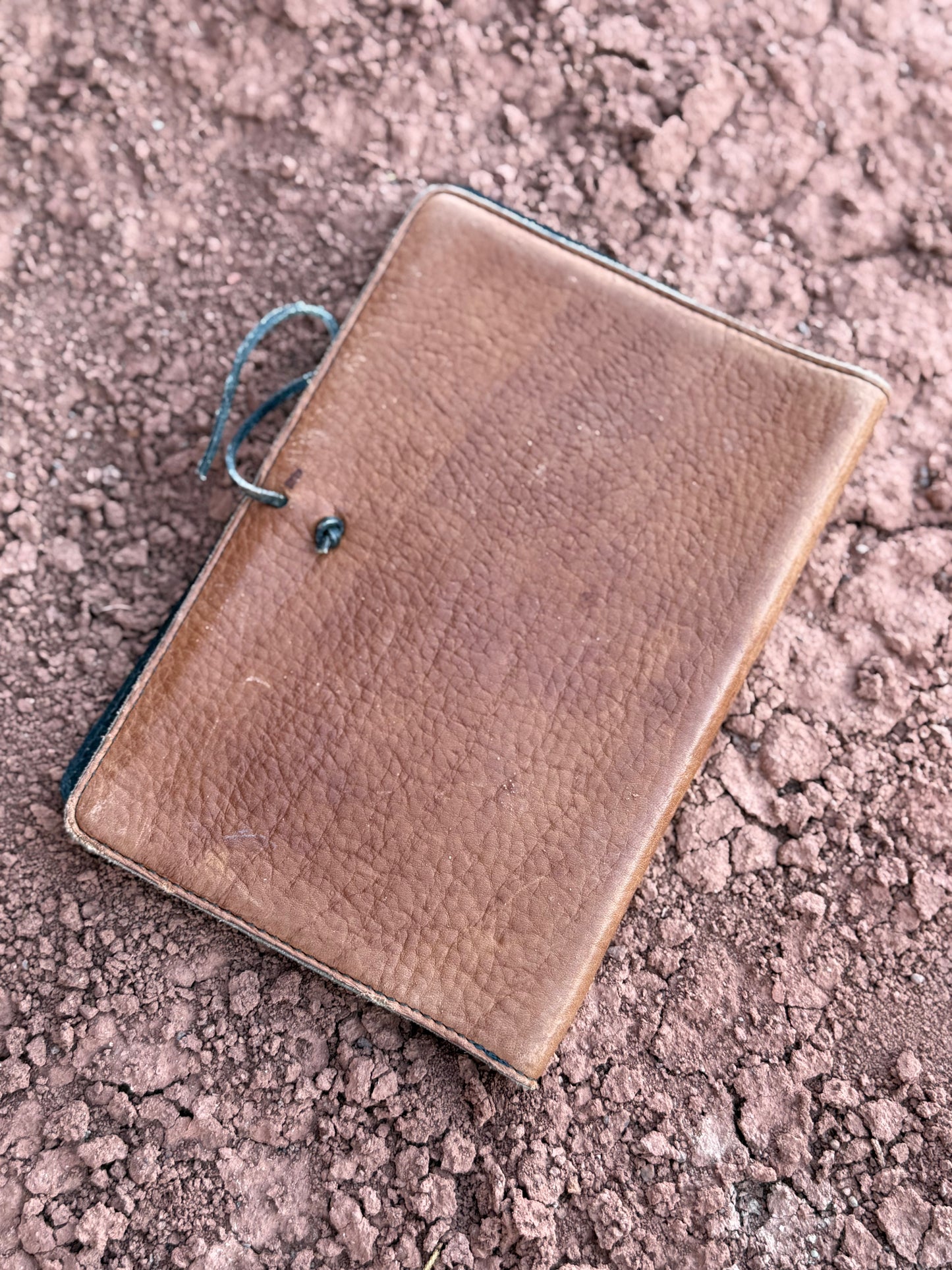 Vintage Oberon Leather Journal Cover