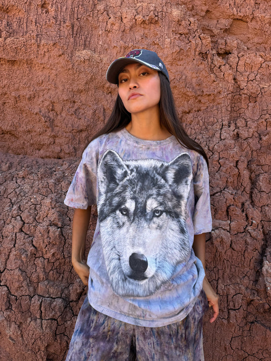 Upcycled Vintage 80s Wolf Tee