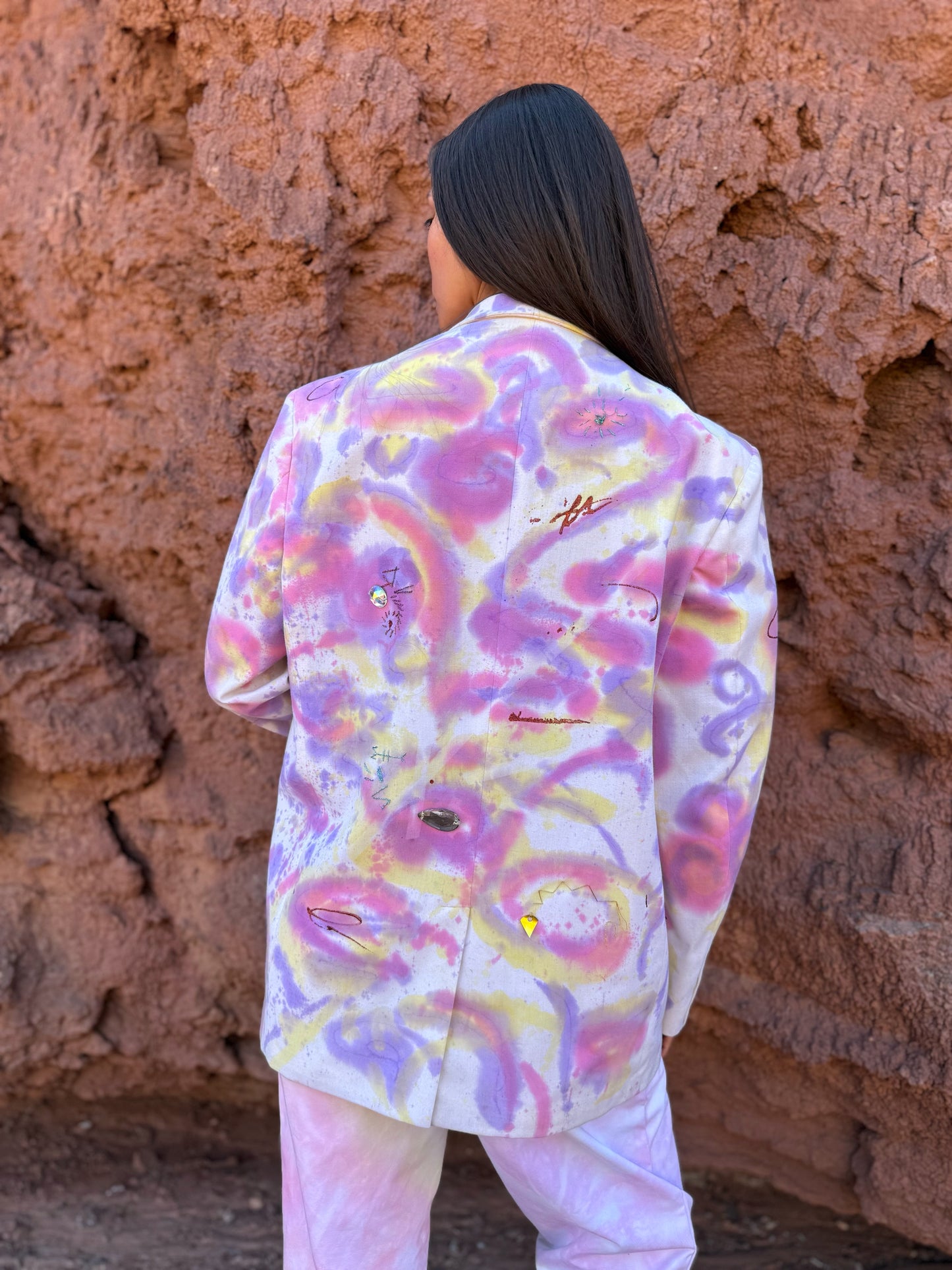 Vintage 80s Artwear Blazer