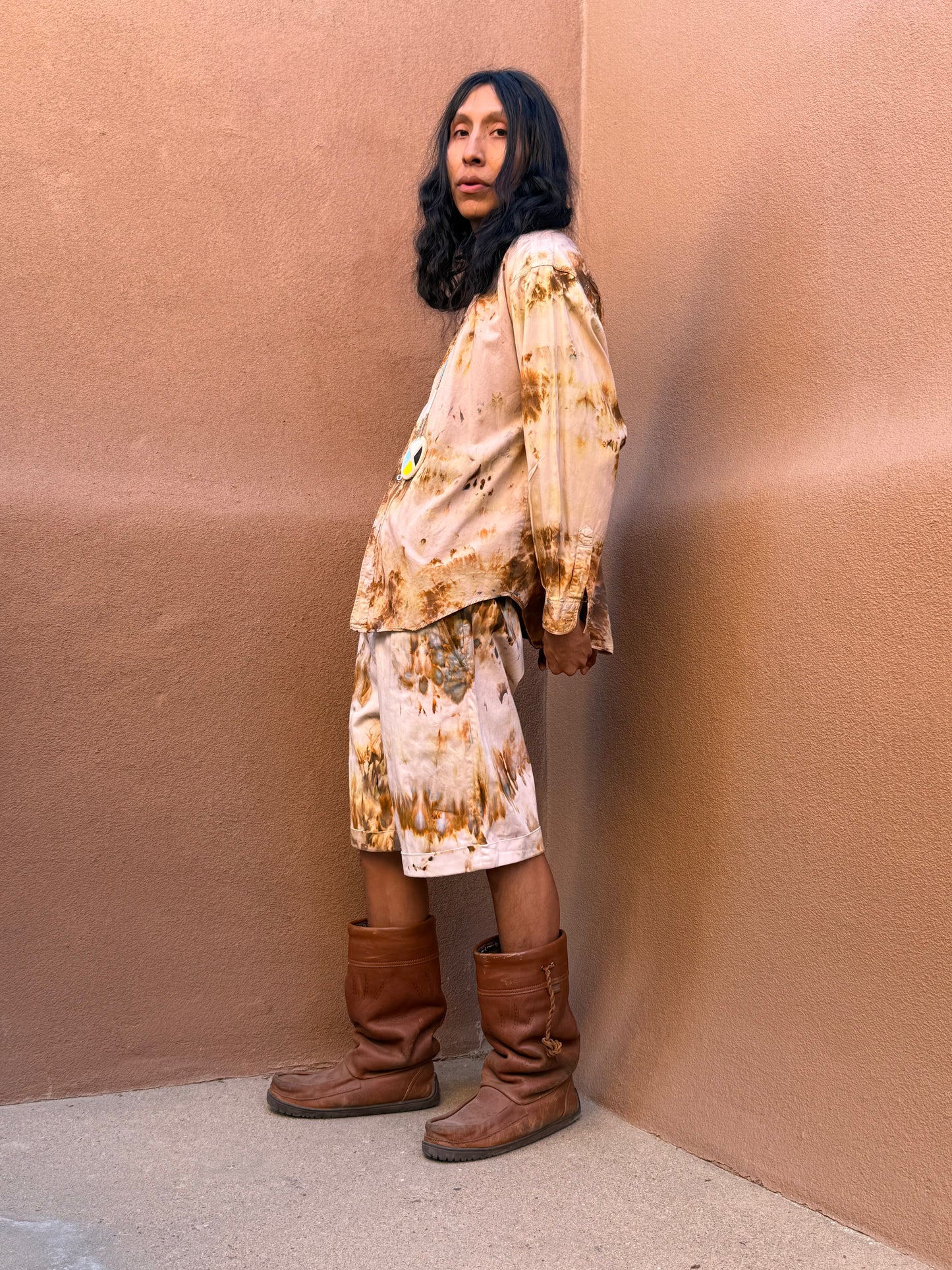 Upcycled Vintage Workwear Shirt