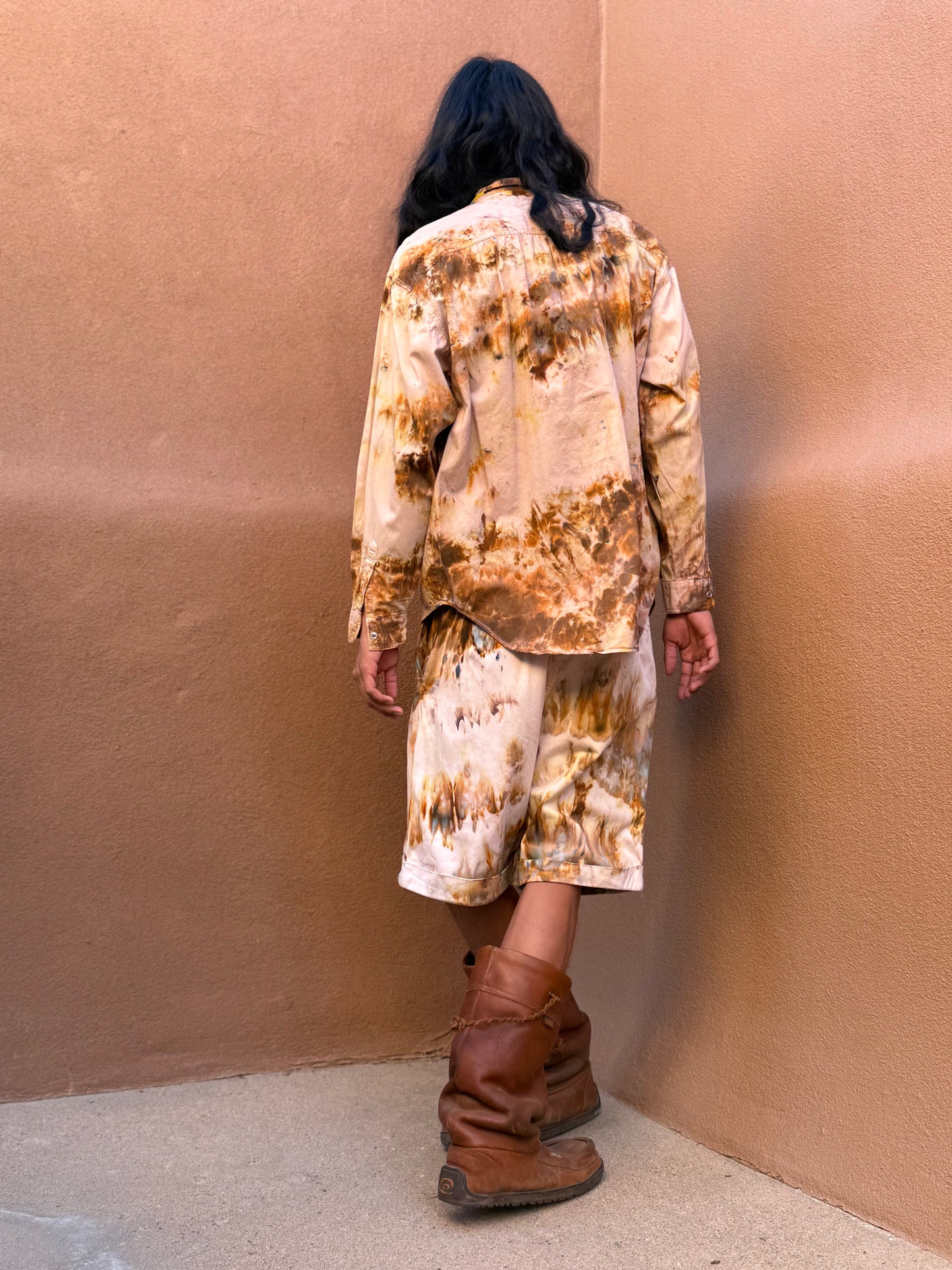 Upcycled Vintage Workwear Shirt