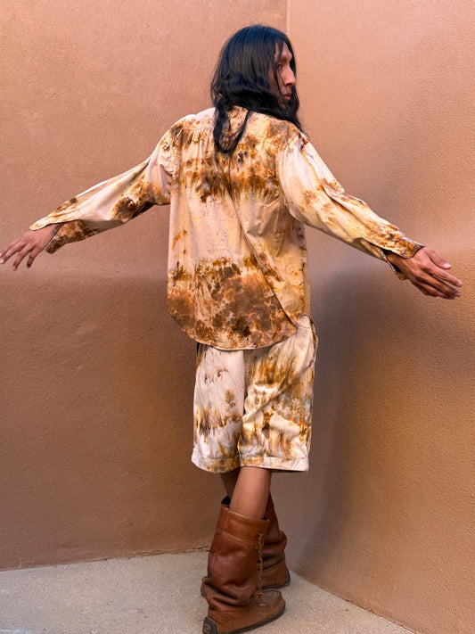 Upcycled Vintage Workwear Shirt