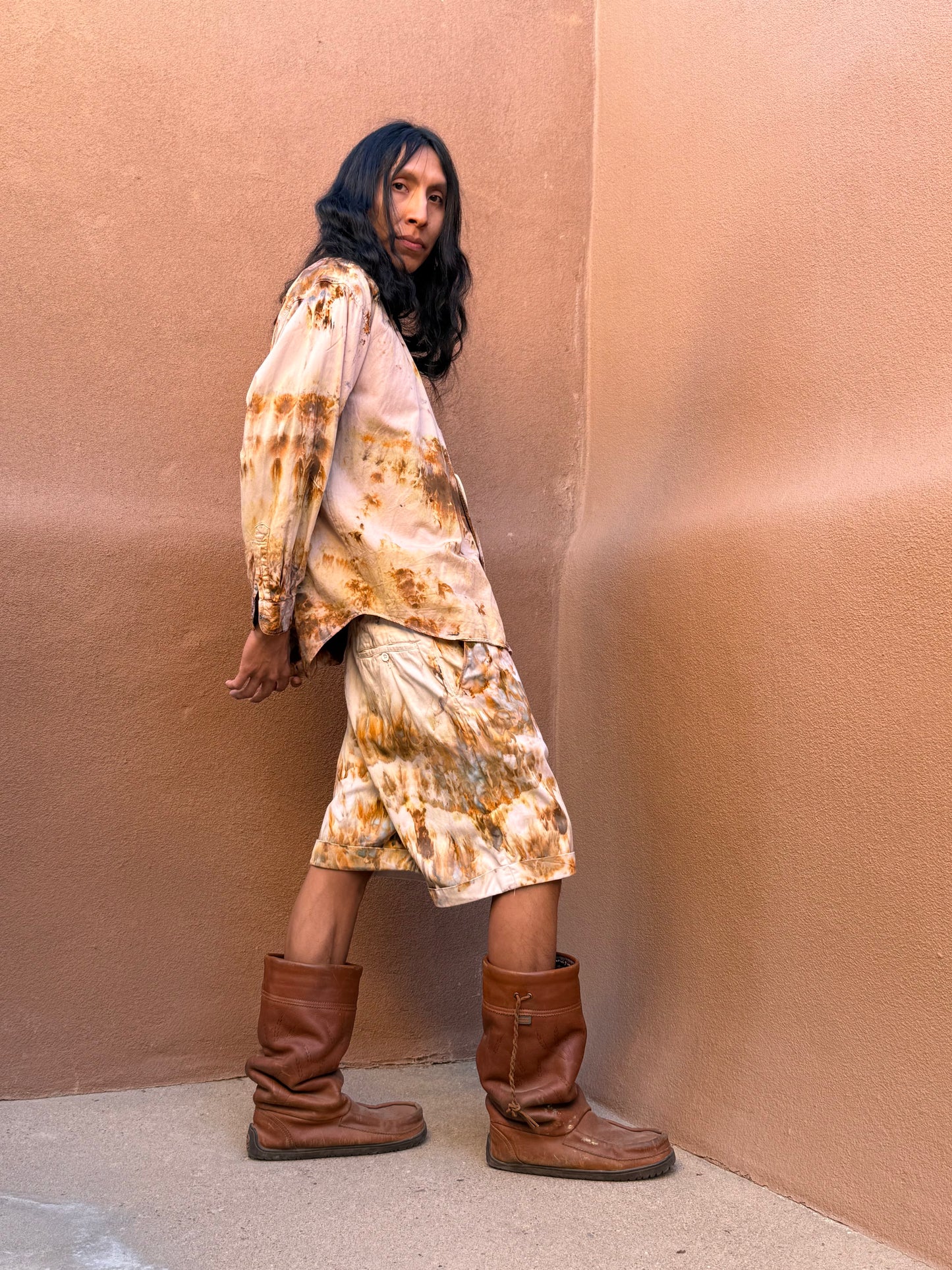 Upcycled Vintage Workwear Shirt