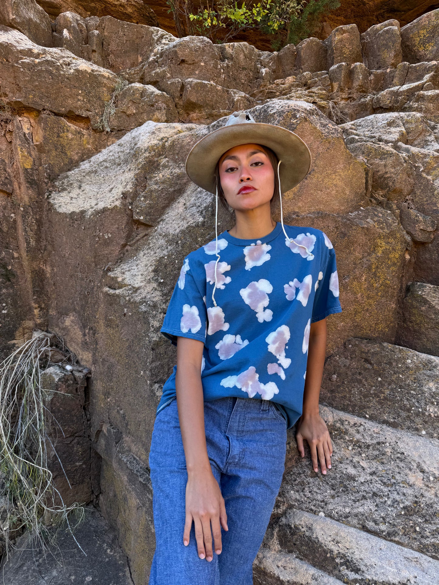 Limited Edition  Daak’os Cloud Hand-Dyed  Tee