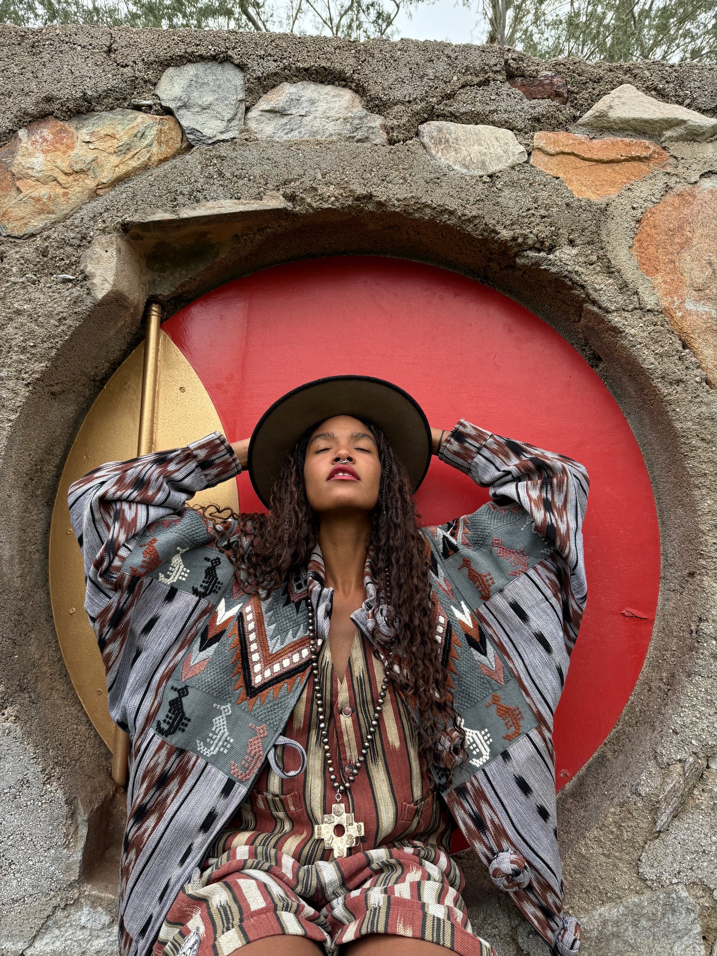 Vintage 70s Folk Jacket