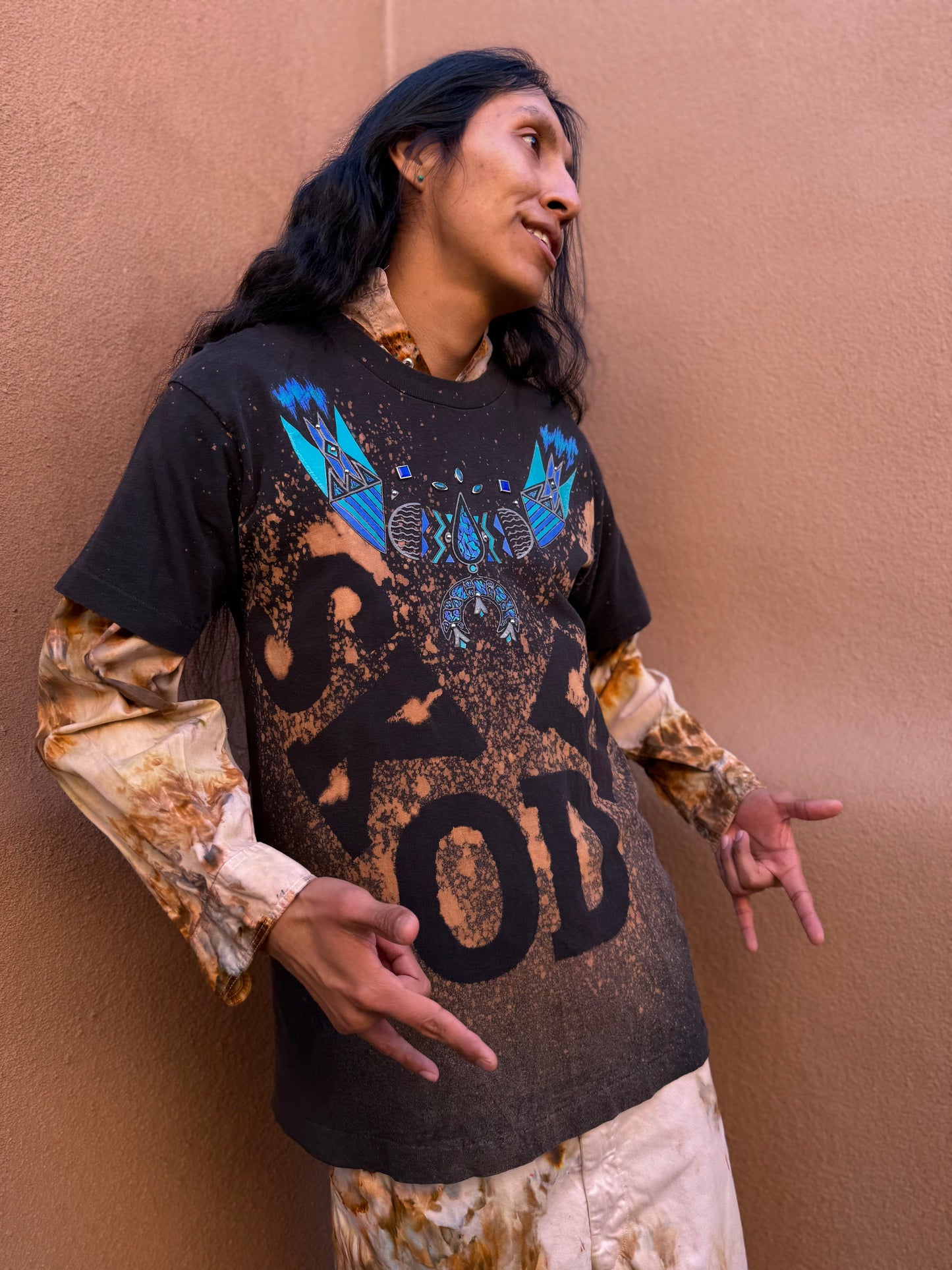 Upcycled Vintage 80s Tee- Skoden