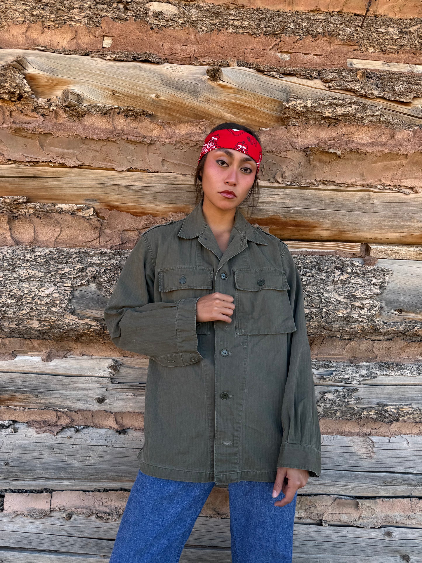 Vintage Military Jacket