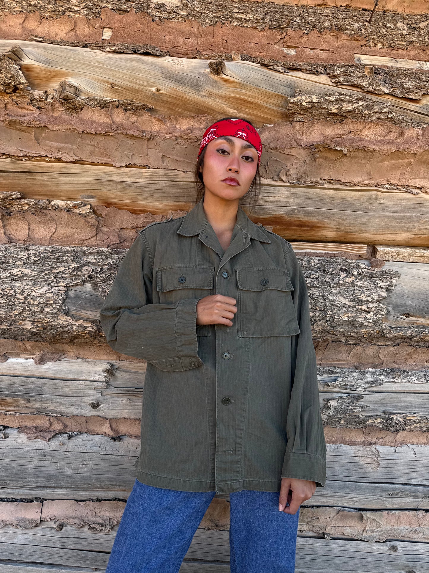 Vintage Military Jacket
