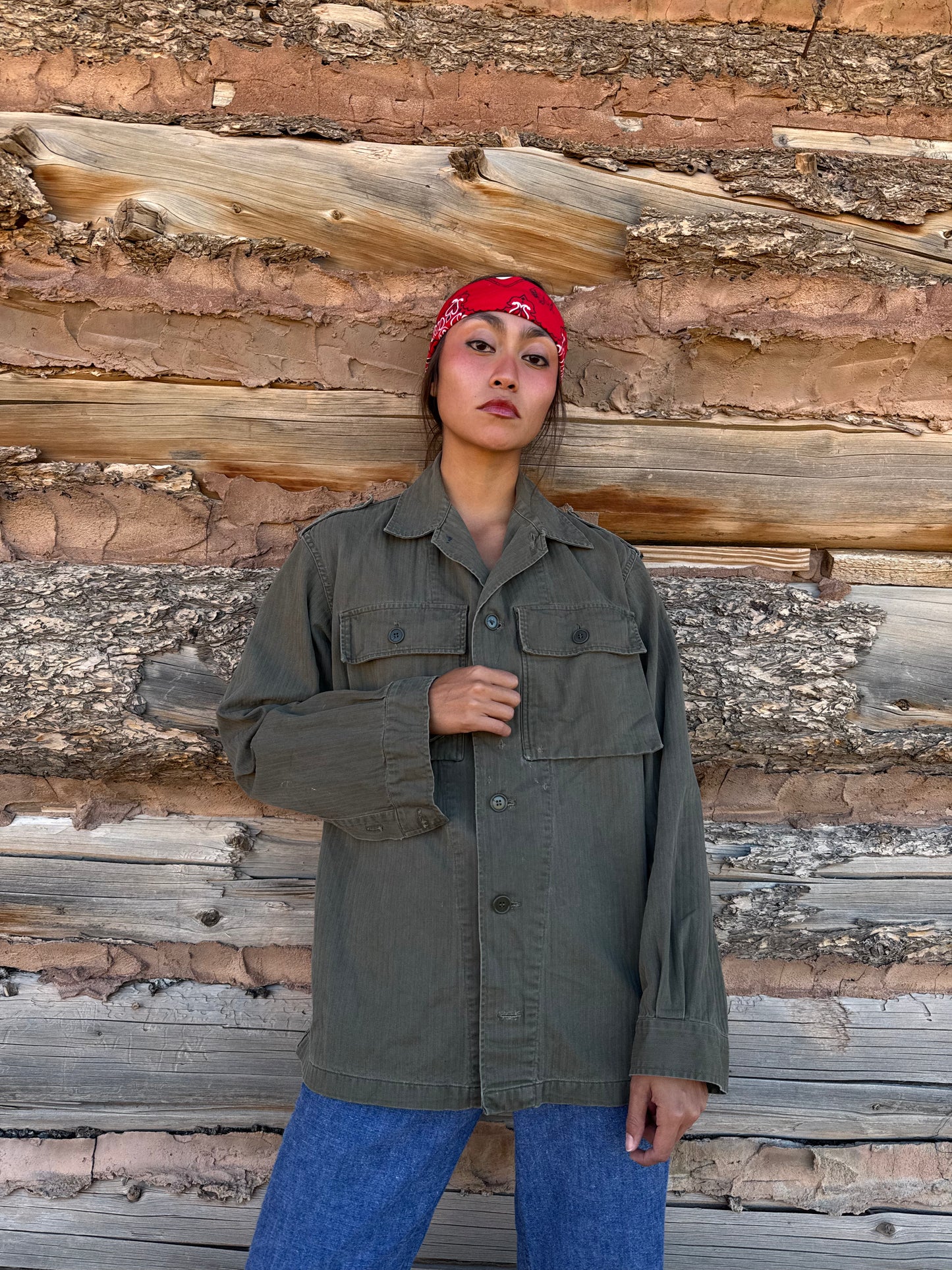 Vintage Military Jacket