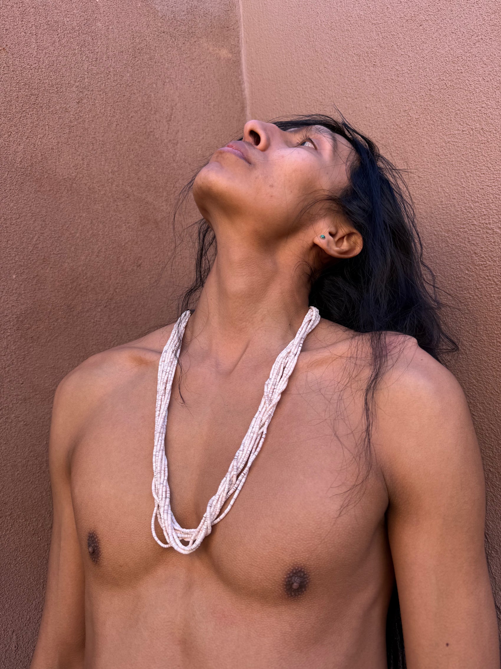 🤎 Vintage 10-Strand Heishi Necklace