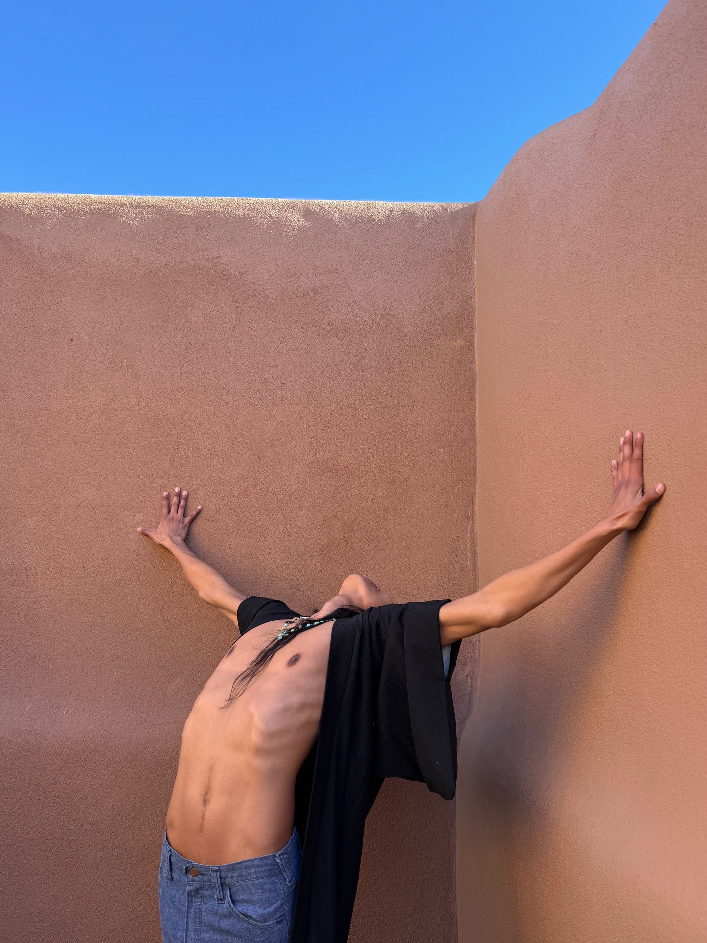 🤎 Vintage Carved Fetish & Heishi Necklace