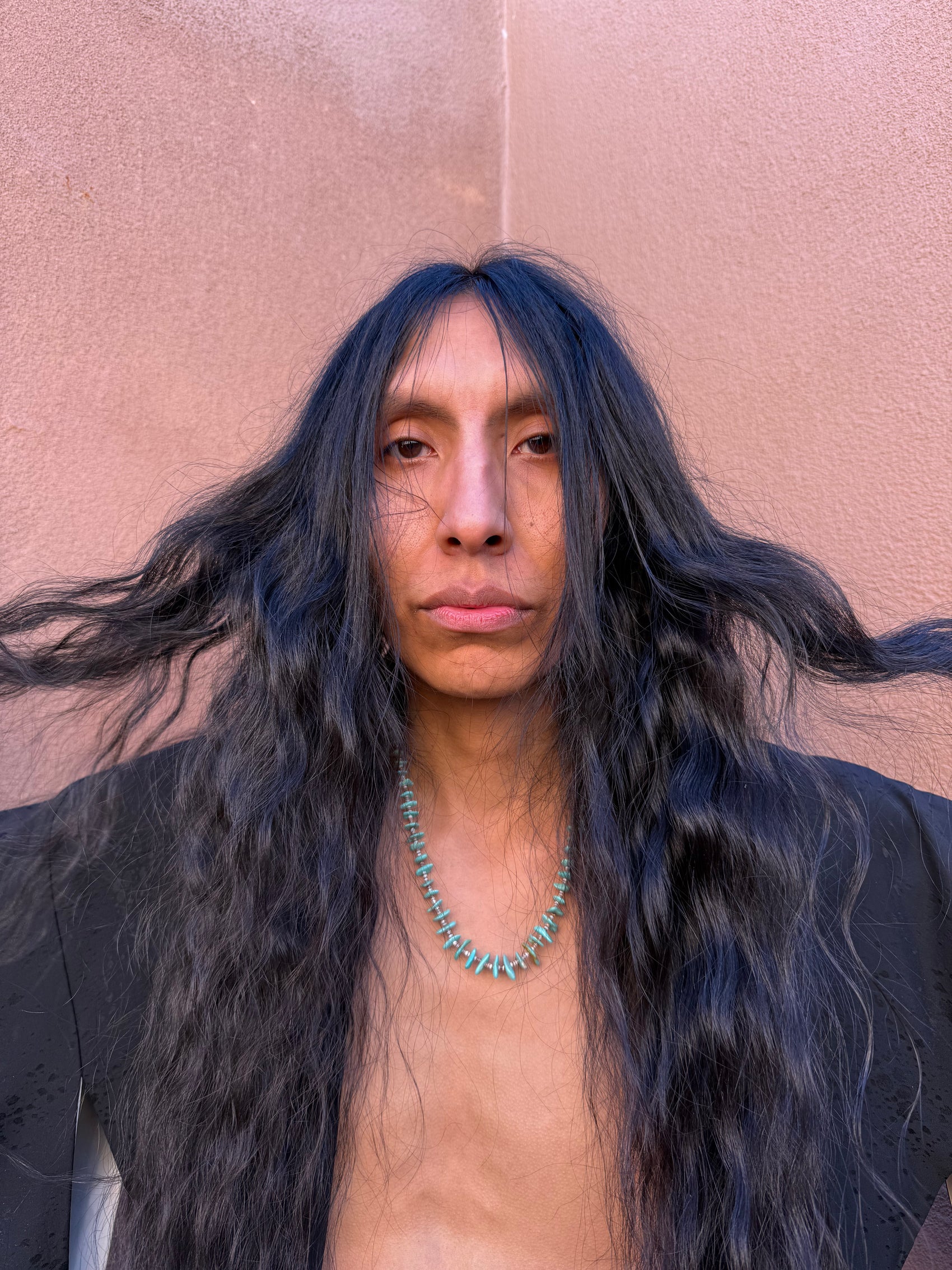 🤎 Vintage Turquoise & Heishi Necklace