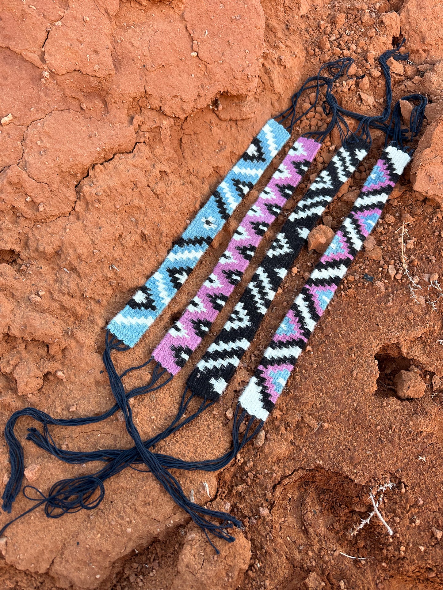 Handwoven Hatband/Headbands by Josh Tafoya